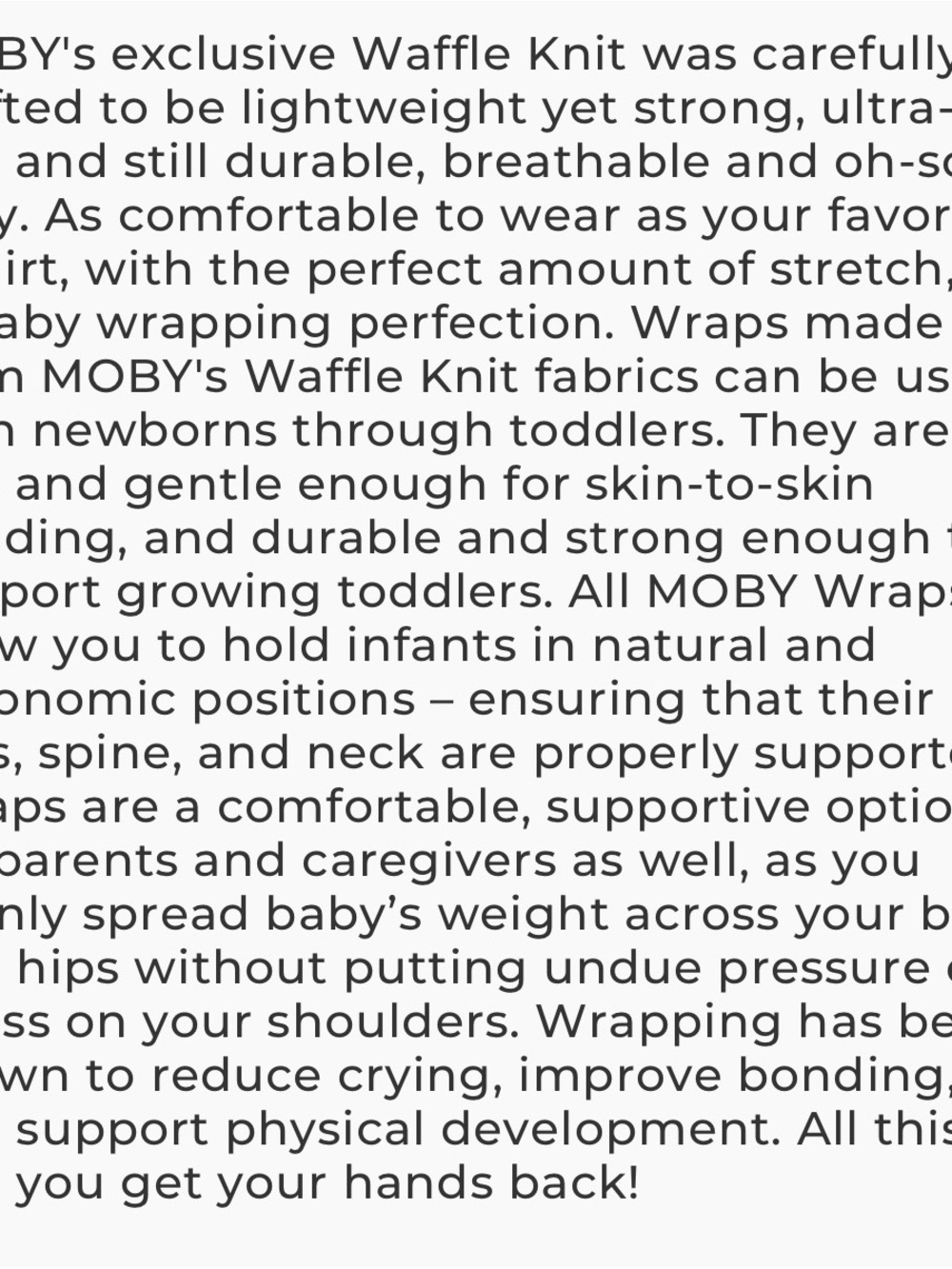 Moby wrap - Picture 3 of 3